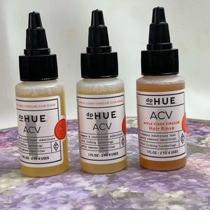 dpHUE ACV Apple Cider Vinegar Hair Rinse 1oz - Set of 3 bottles